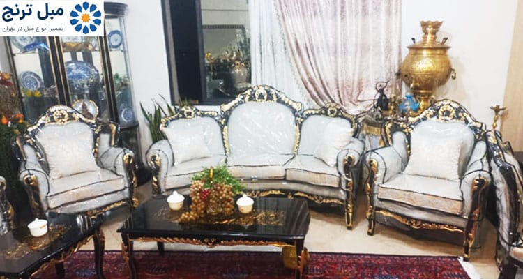 هزینه تعویض پارچه مبل ۷ نفره چقدر است