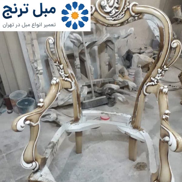 تعمیر و رنگ کاری مبل کلاف