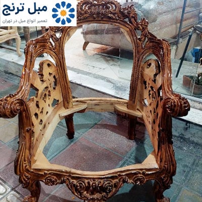 تعمیر کلاف مبل استیل و سلطنتی