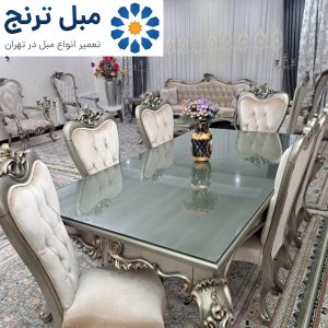 تعمیر میز ناهار خوری چوبی