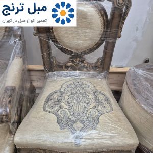 تعمیر میز ناهار خوری چوبی با تغییر رنگ