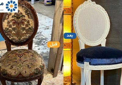 ترمیم رنگ چوب سفید