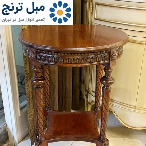 تعمیر و رنگ آمیزی میز عسلی چوبی